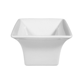 Buffetschale 230 ml BUFFET GOURMET Porzellan weiß | quadratisch 100 mm x 100 mm Produktbild