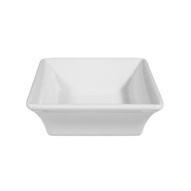 Schale 160 ml BUFFET GOURMET Porzellan weiß | quadratisch 100 mm x 100 mm Produktbild