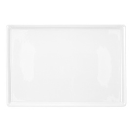 Buffetplatte Porzellan weiß | rechteckig | 325 mm x 224 mm Produktbild