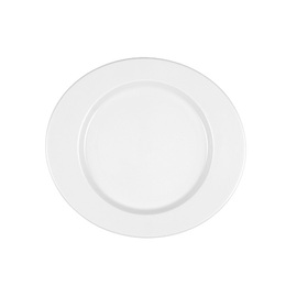 Teller flach MANDARIN oval 178 mm x 162 mm | Porzellan weiß Produktbild