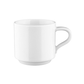 Moccatasse MANDARIN 90 ml Ø 56 mm H 54 mm | Porzellan weiß Produktbild