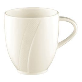 Kaffeebecher DIAMANT 300 ml Ø 81 mm H 91 mm | Porzellan cremeweiß Produktbild