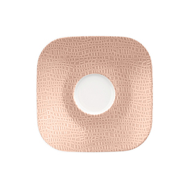 Kombiuntertasse quadratisch 132 mm COUP FINE DINING FASHION rosa | Hartporzellan Produktbild