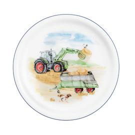 Frühstücksteller Mein Traktor | Hartporzellan Ø 193 mm Produktbild