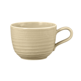 Kaffeetasse TERRA COLOUR GLAZE Porzellan beige 260 ml Produktbild