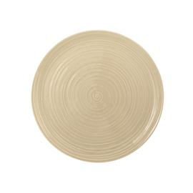 Teller flach TERRA COLOUR GLAZE beige Ø 278 mm | Porzellan Produktbild