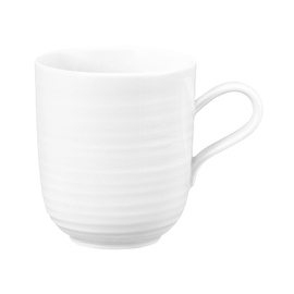 Kaffeebecher TERRA WHITE Porzellan weiß 400 ml Produktbild