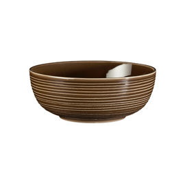Foodbowl TERRA COLOUR GLAZE Porzellan braun 1,72 ltr Ø 204 mm H 79 mm Produktbild