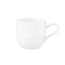 Espressotasse TERRA WHITE Porzellan weiß 90 ml Produktbild