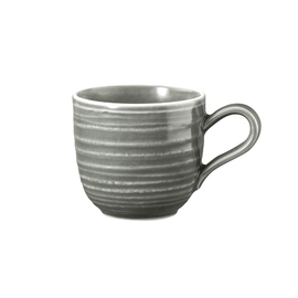 Espressotasse TERRA COLOUR GLAZE Porzellan grau 90 ml Produktbild