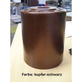 Wärmestrahler 27001 Aluminium kupferschwarz | Strahlfarbe rot  Ø 150 mm Produktbild 1 S