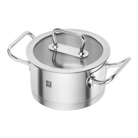 Bratentopf mit Deckel PRO Zwilling 1,5 ltr Edelstahl | induktionsgeeignet | Boden-Ø 158 mm Produktbild