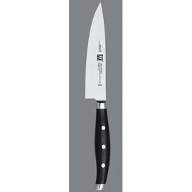 Küchenmesser CERMAX japanische Form geschmiedet glatter Schliff  | genietet | schwarz | Klingenlänge 13 cm Produktbild