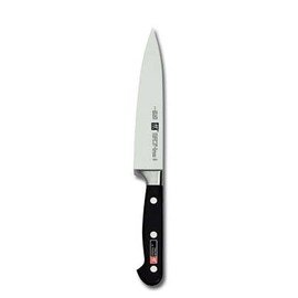 Fleischmesser PROFESSIONAL S glatter Schliff  | genietet | schwarz | Klingenlänge 16 cm Produktbild