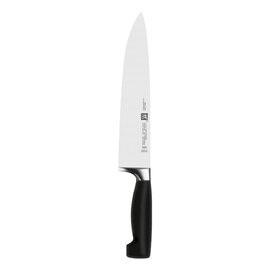 Kochmesser FOUR STAR glatter Schliff | schwarz | Klingenlänge 23 cm Produktbild