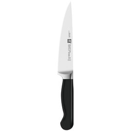 Fleischmesser PURE glatter Schliff | schwarz | Klingenlänge 16 cm Produktbild