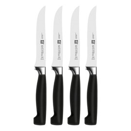 Steakset, 4-tlg., Serie Four Star ® , 4 Steakmesser 120 mm, Griff: Kunststoff, schwarz Produktbild