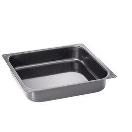 Gastronorm-Blech BLANCO GN BLECHE GN 2/3 Metall Granit-Emaille schwarz  H 20 mm Produktbild