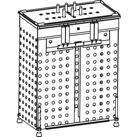 Universal-Geschirrspender UNI-B 59/29 | 613 mm  x 375 mm  H 765 mm Produktbild