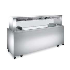 Mobile Frontcooking-Station BLANCO COOK classic 4.1 passend für 4 Auftisch-Kochgeräte Produktbild