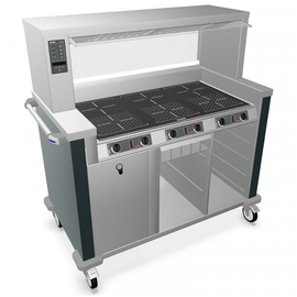 Mobile Kochstation B.PRO COOK I-flex 3 to go Produktbild 1 S