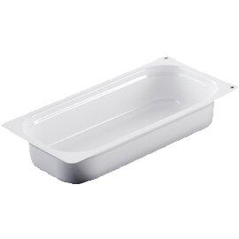 Gastronorm-Behälter GN 2/4  x 100 mm BUFFET LINE GN-BUF 2/4-100 white weiß 1 mm Produktbild