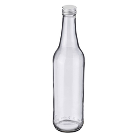 Gradhalsflasche 500 ml Glas mit Schraubdeckel Produktbild