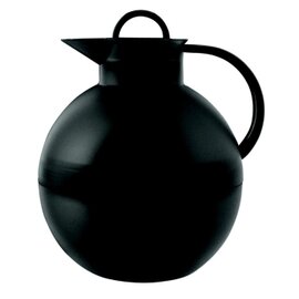 Isolierkanne KUGEL 0,94 ltr schwarz matt Vakuum-Hartglas Drehverschluss Produktbild