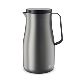 Isolierkanne STUDIO Edelstahl dark steel matt 1,0 ltr Drehverschluss Produktbild