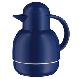 Isolierkanne Neat, GV 0,6 L, ca. 5 Tassen, aus hochwertigem Kunststoff, alfiDur-Vakuum-Hartglaseinsatz, tintenblau Produktbild