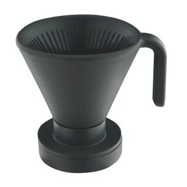 Kaffeefilter Aroma, aus Kunststoff, für Papierfiltertüten Größe 4, mit Adapterring und Abtropfschale Produktbild 0 L