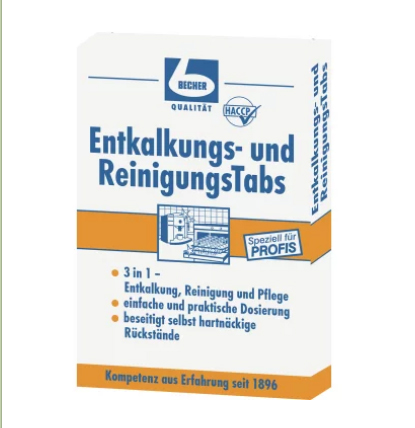 Entkalker | Reiniger Tabs | 1 Packung à 8 Stück Produktbild