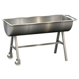 Mengmulde 75 ltr stationär | Kopfstück gerade | Edelstahl Produktbild