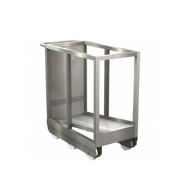 Rauchspießwagen Edelstahl 900 mm x 600 mm H 800 mm Produktbild