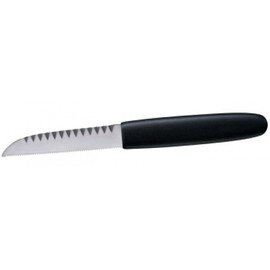 Buntschneidemesser | Tomatenmesser gezackter Wellenschliff Sägeschliff Klingenlänge 8,5 cm  L 18,5 cm Produktbild