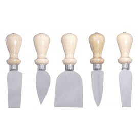 Käsemesser-Set gerade Klinge glatter Schliff Klingenlänge 6 cm  L 13 cm Produktbild