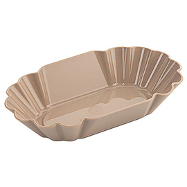 Pommesschale braun | 195 mm x 115 mm H 35 mm Produktbild