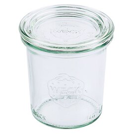 Weckglas® | 140 ml Ø 55 mm H 75 mm • Auflagedeckel | 12 Stück Produktbild