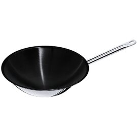 Antihaft-Wok MULTIPLY  • Edelstahl  • Aluminium 5,5 ltr  Ø 360 mm  H 90 mm | Boden rund Produktbild