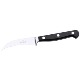 Schälmesser | Tourniermesser gebogene Klinge glatter Schliff  | genietet Klingenlänge 7 cm  L 18 cm Produktbild