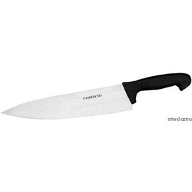 Kochmesser glatter Schliff Klingenlänge 25 cm  L 38 cm Produktbild