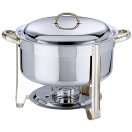 Chafing Dish abnehmbarer Deckel 230 Volt 500 Watt  Ø 300 mm | 340 mm  H 320 mm Produktbild