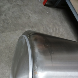 B-Ware | Kochtopf, hohe Form, 155 l, Ø innen 60 cm, H 55 cm, Ø Boden 53 cm, aus CNS 18/10, schwere Qualität, matt poliert, induktionsgeeignet Produktbild 2 S