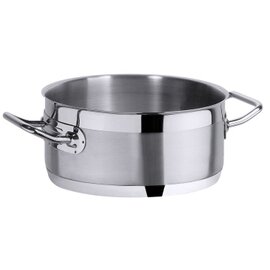 Bratentopf  KG 2200 PROFESSIONAL 12 ltr Edelstahl 1 mm  Ø 320 mm  H 170 mm  | Kaltgriffe Produktbild