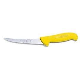 Ausbeinmesser ERGOGRIP gelb  | gebogene Klinge | steif  | glatter Schliff  | Klingenlänge 13 cm Produktbild