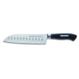 Santoku ACTIVECUT gerade Klinge Kullenschliff | schwarz | Klingenlänge 18 cm Produktbild