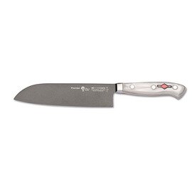 Santoku PREMIER WACS gerade Klinge glatter Schliff  | genietet | perlmuttfarben | Klingenlänge 18 cm Produktbild