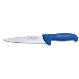 Stechmesser ERGOGRIP blau  | gerade Klinge  | glatter Schliff  | Klingenlänge 21 cm Produktbild