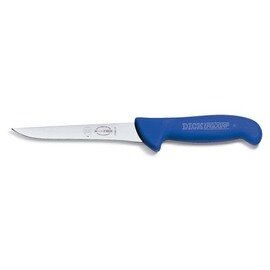 Ausbeinmesser ERGOGRIP blau schmal  | gerade Klinge | steif  | glatter Schliff  | Klingenlänge 13 cm Produktbild