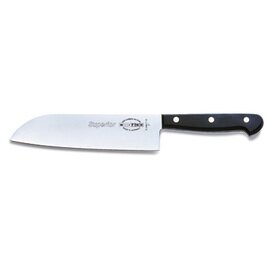 Santoku SUPERIOR gerade Klinge glatter Schliff  | genietet | schwarz | Klingenlänge 18 cm Produktbild